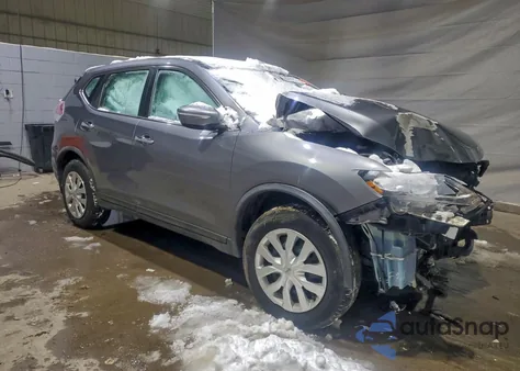 2015 Nissan Rogue S из США, поврежденный, VIN KNMAT2MV2FP561653